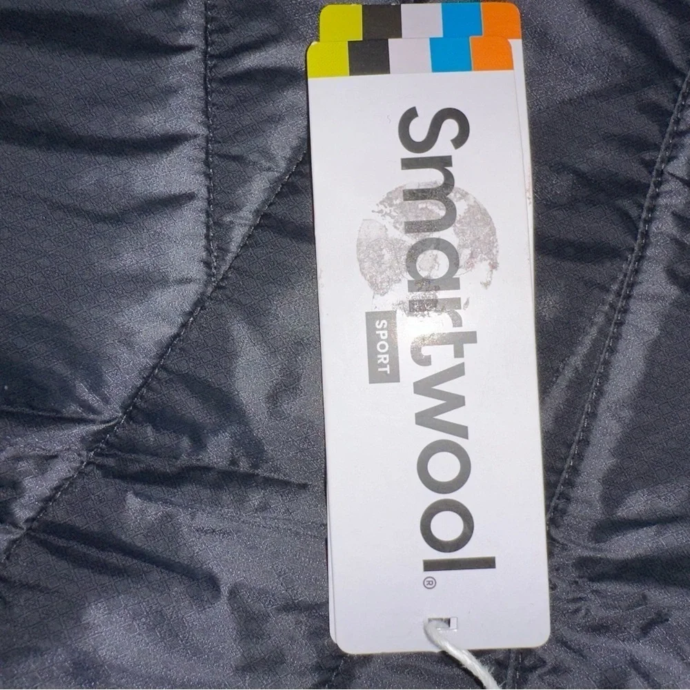 NWT SmartWool Womens XL Smartloft 120 Quilted Black Zip Puffer Skirt NEW